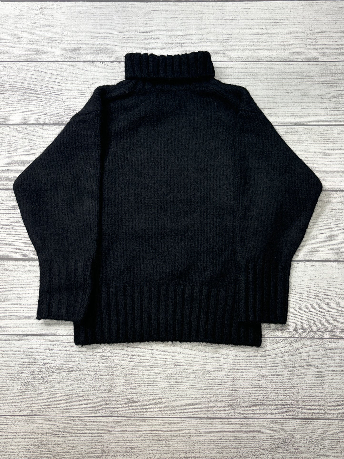 Sweater Designer By Massimo Dutti In Black, Size: S