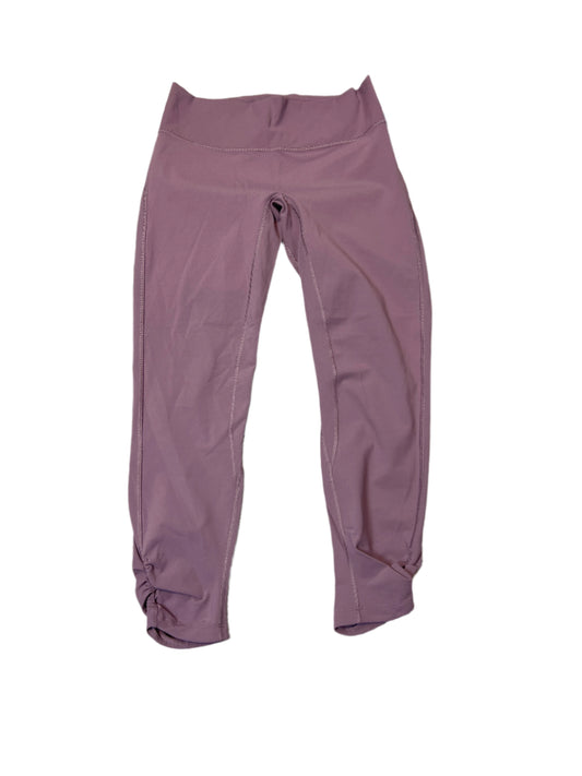 Athletic Leggings By Lululemon In Pink, Size: 10