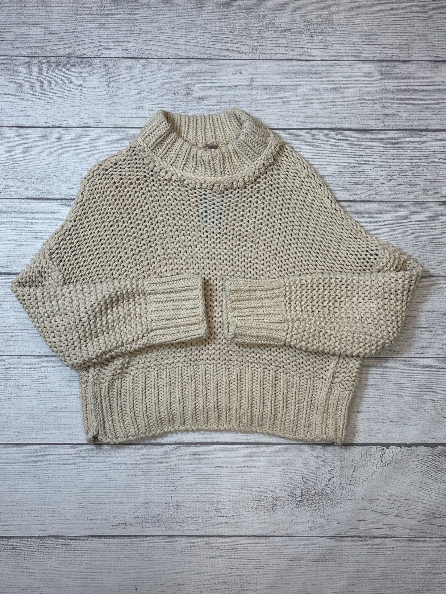 Sweater By Free People In Tan, Size: L