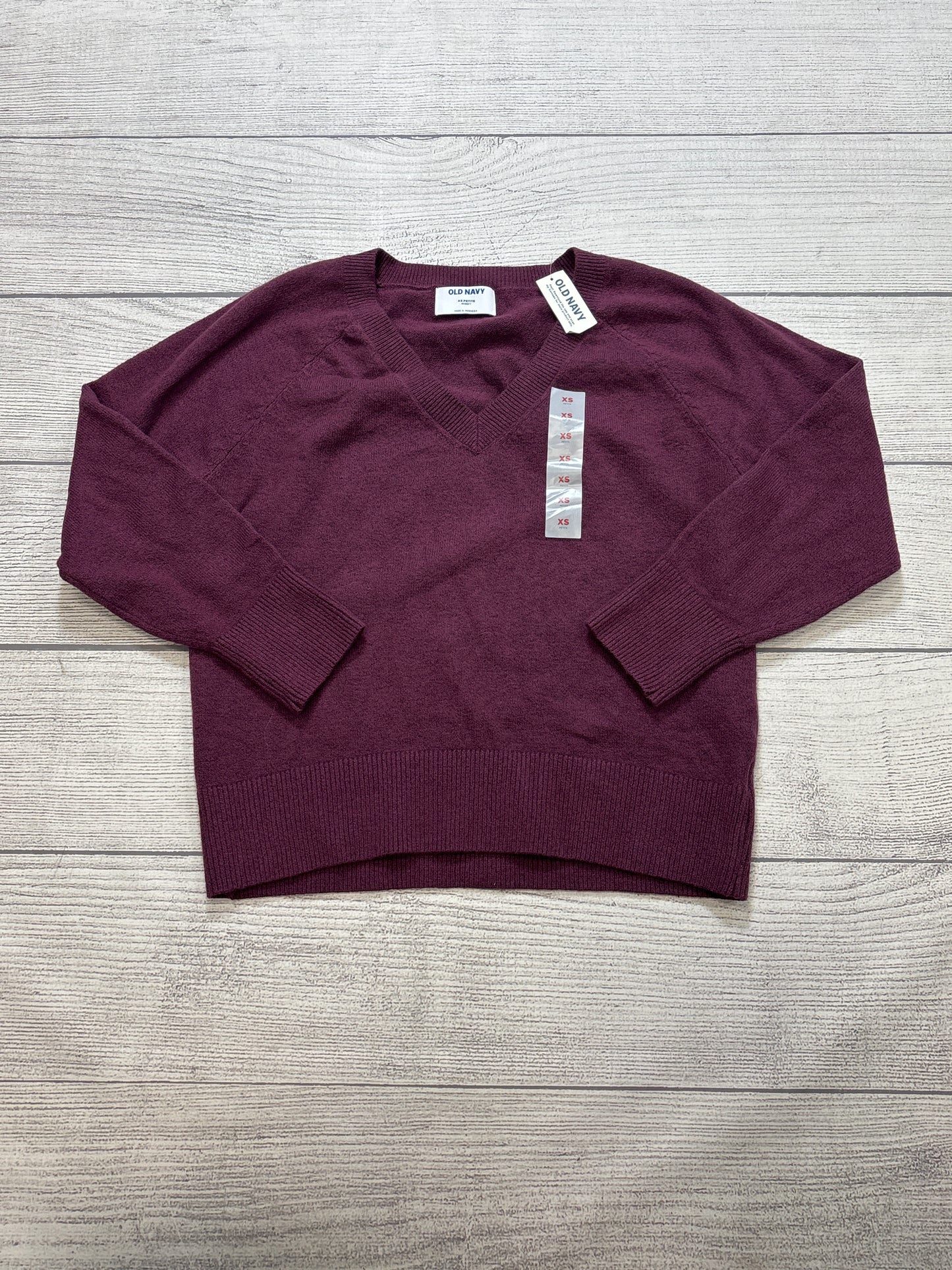 Sweater By Old Navy In Red, Size: Xsp