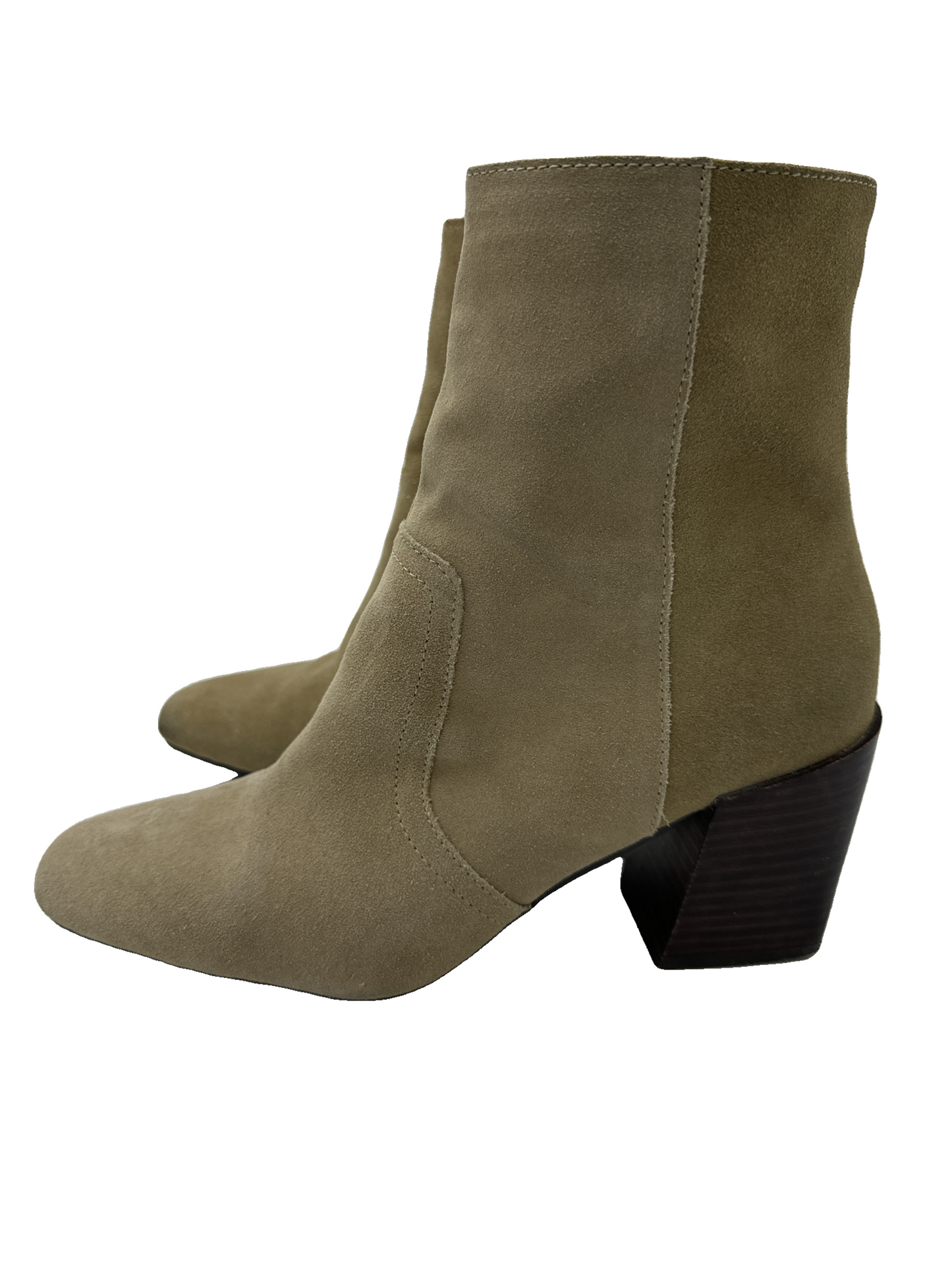 Boots Ankle Heels By Blondo In Tan, Size: 8