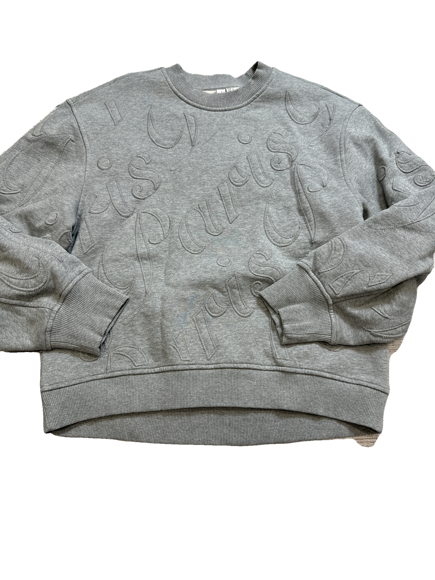 New! Sweatshirt Crewneck By Paris Atlier & Other Stories In Grey, Size: Xs