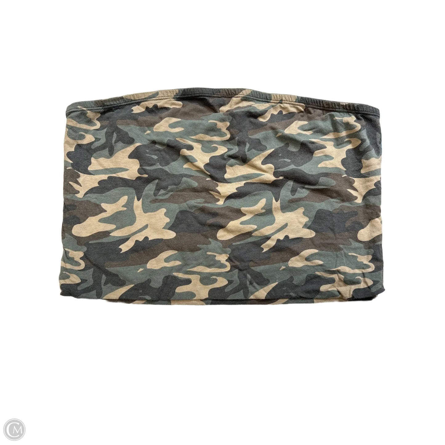 Top Sleeveless By Active Usa In Camouflage Print, Size: 2x