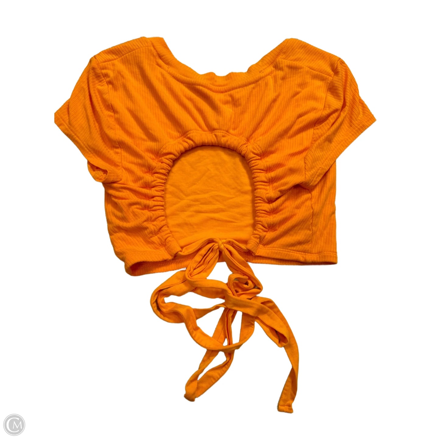 Athletic Top Short Sleeve By Aerie In Orange, Size: Xxs