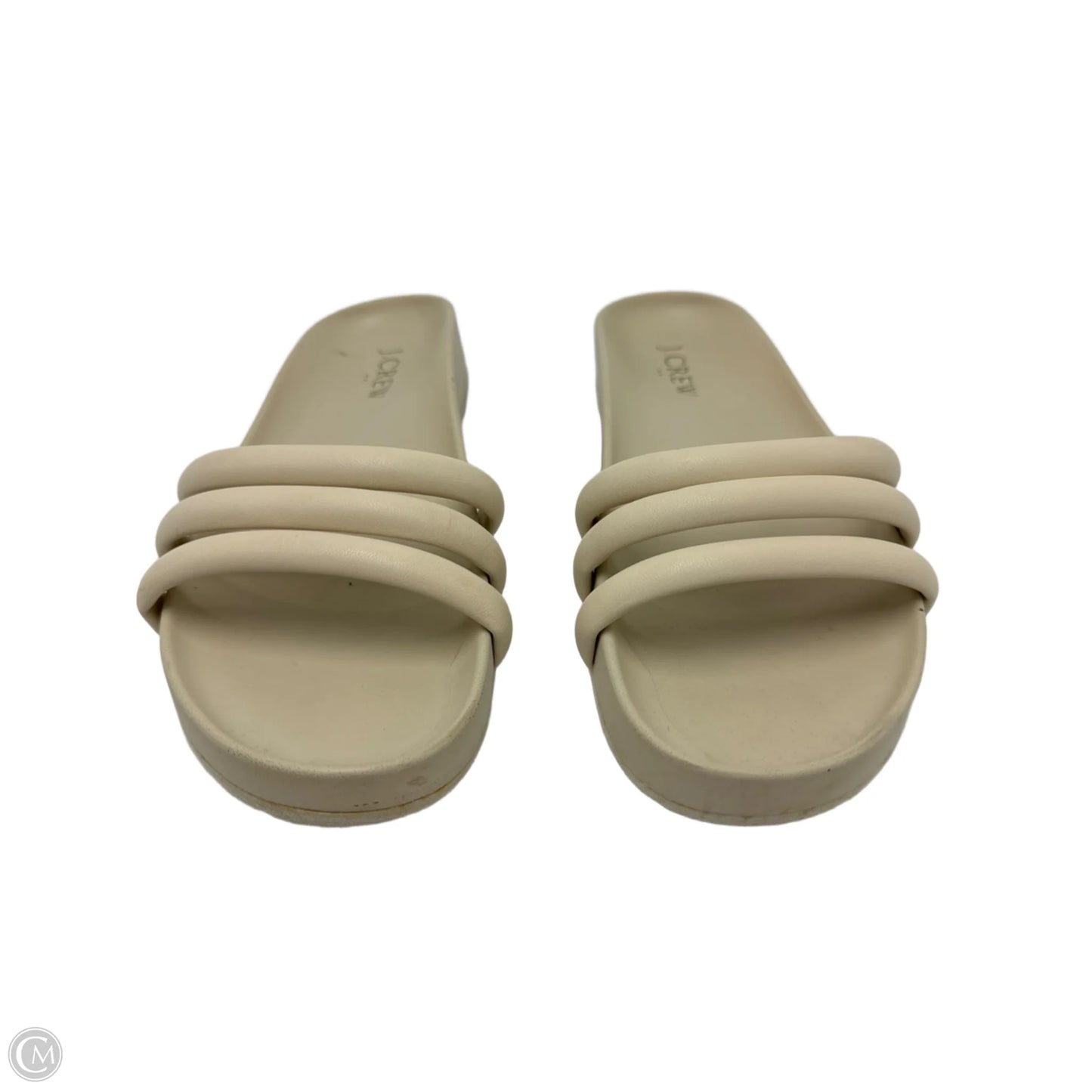 Sandals Flats By J. Crew In Beige, Size: 7