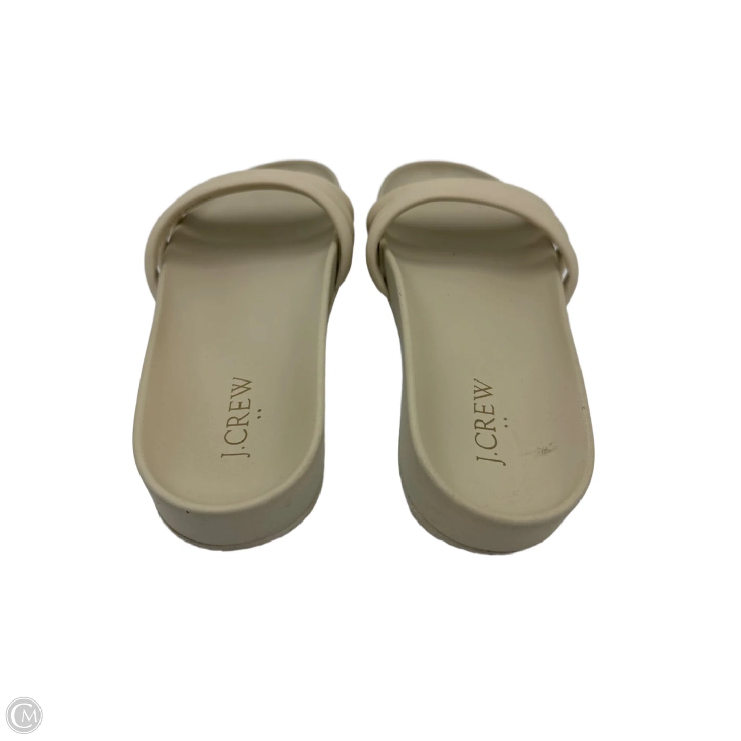 Sandals Flats By J. Crew In Beige, Size: 7