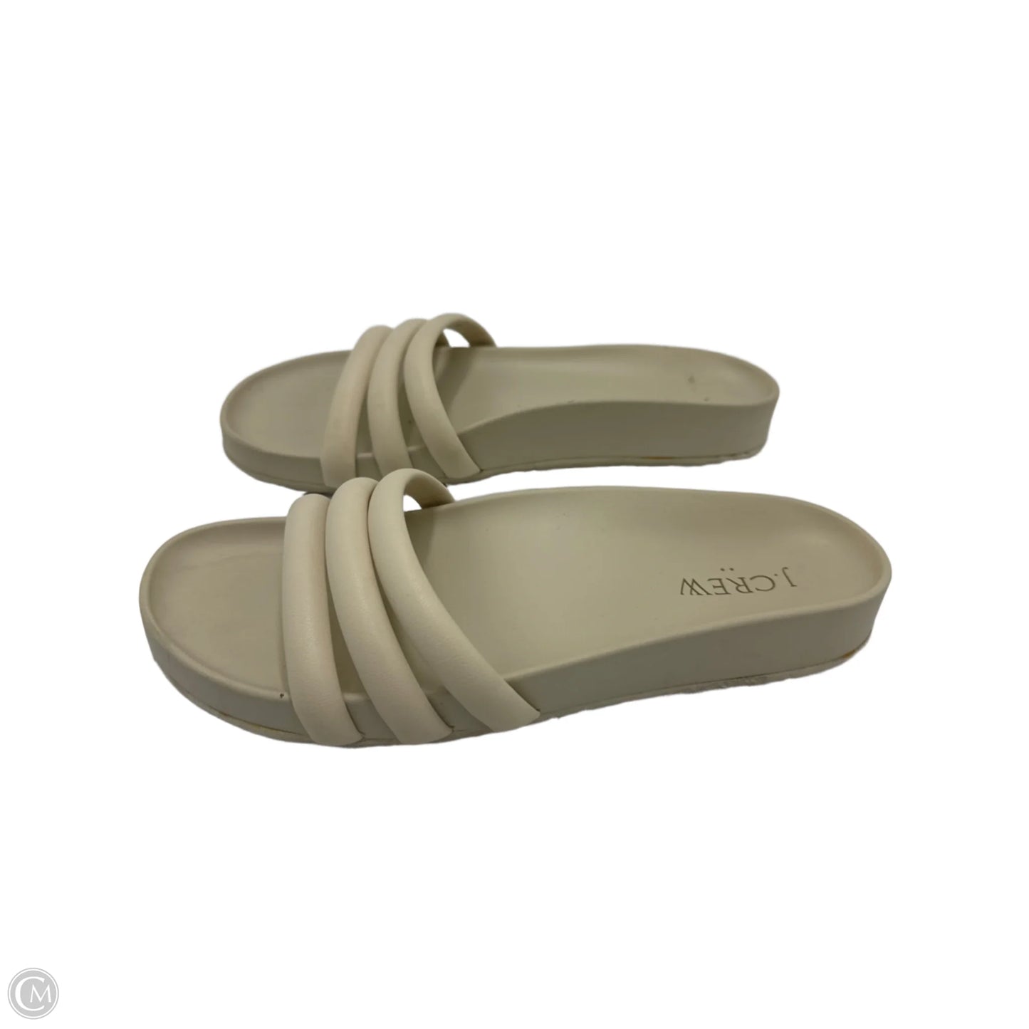 Sandals Flats By J. Crew In Beige, Size: 7