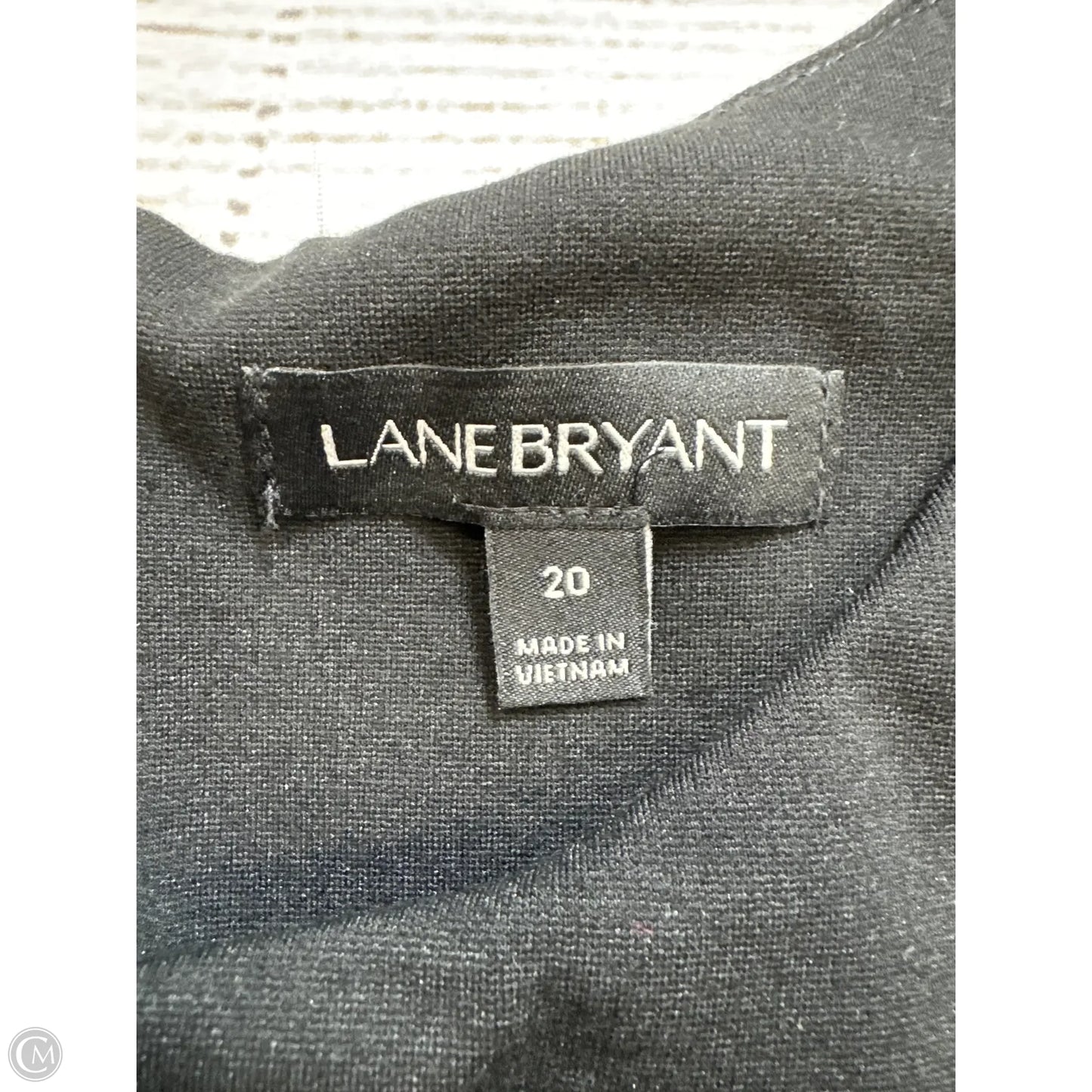 Dress Work By Lane Bryant In Black, Size: 1x