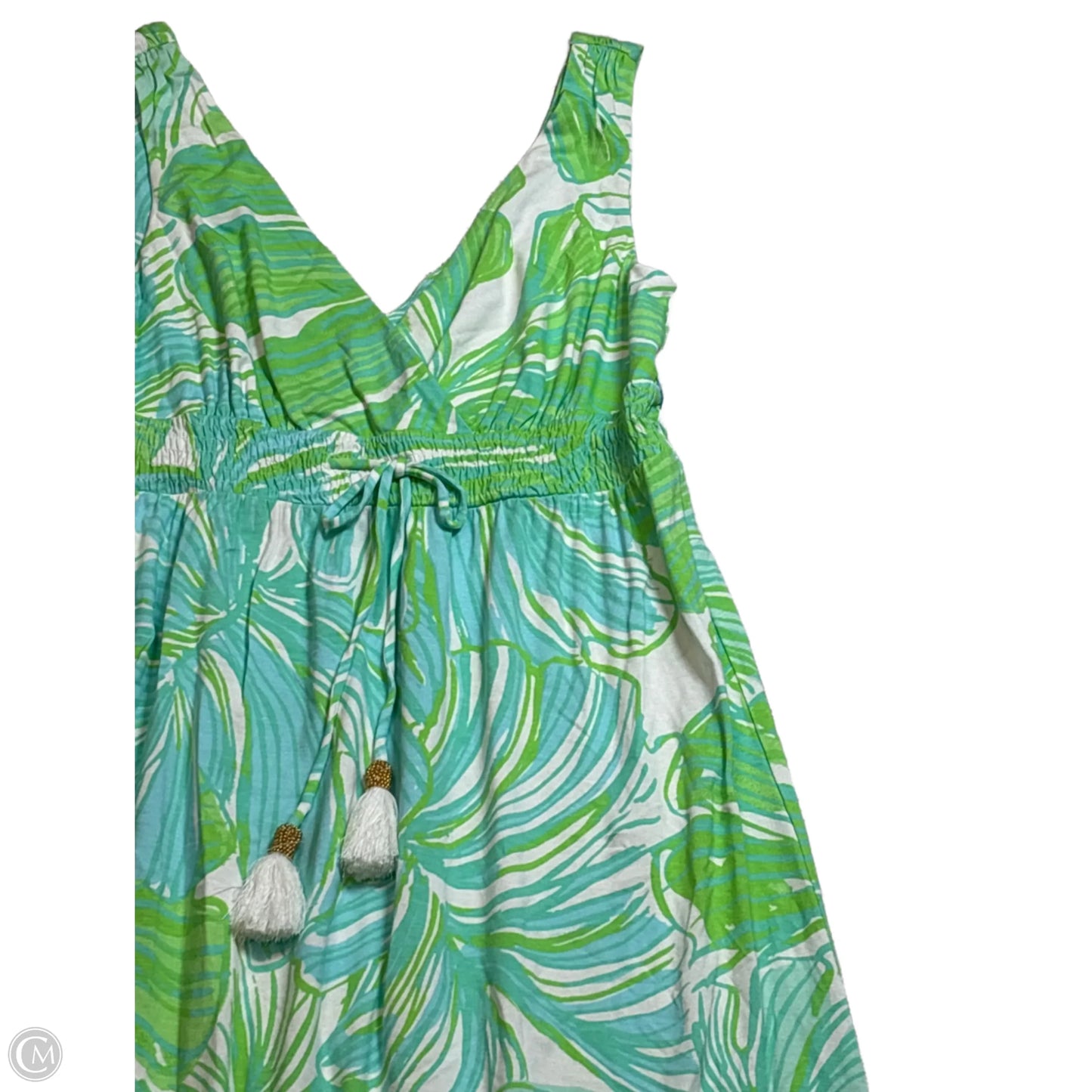 Dress Designer By Lilly Pulitzer In Green, Size: M