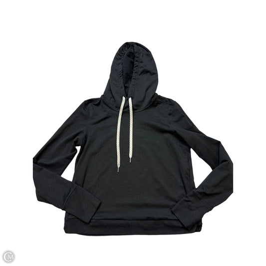 Athletic Top Long Sleeve Hoodie By Vuori In Black, Size: Xs