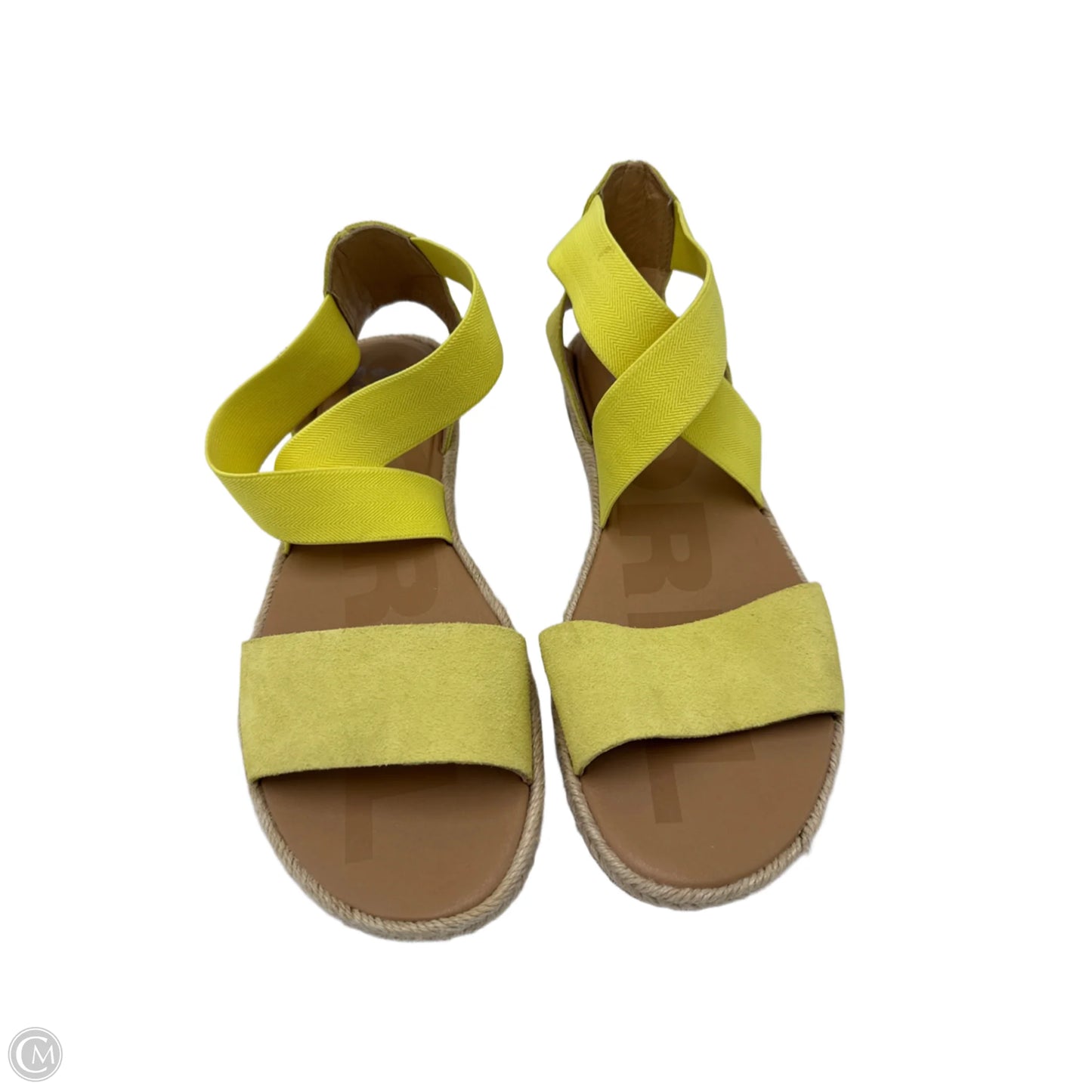 Sandals Flats By Sorel In Yellow, Size: 8