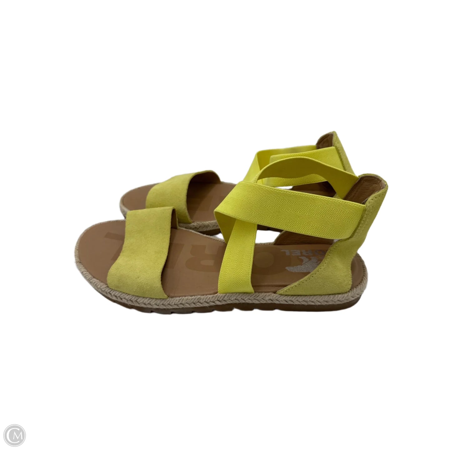 Sandals Flats By Sorel In Yellow, Size: 8