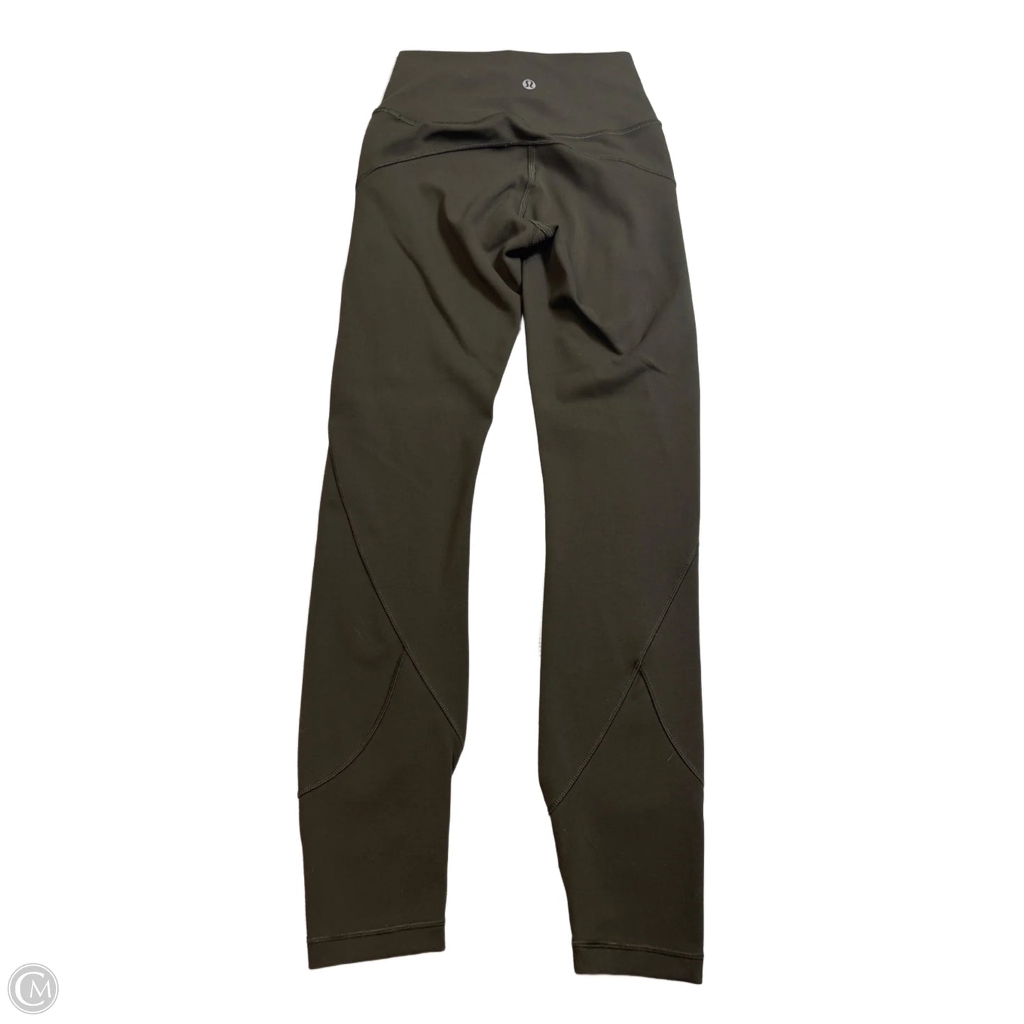 Athletic Leggings By Lululemon In Green, Size: 2