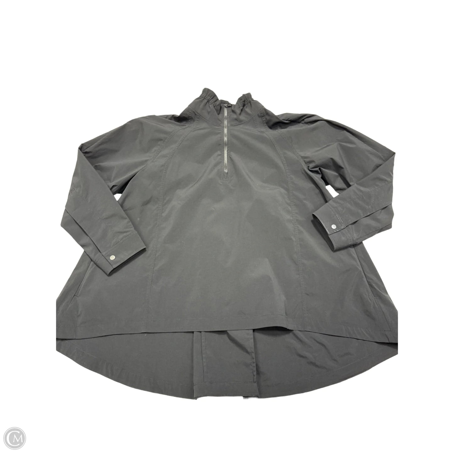 Athletic Jacket By Athleta In Black, Size: L