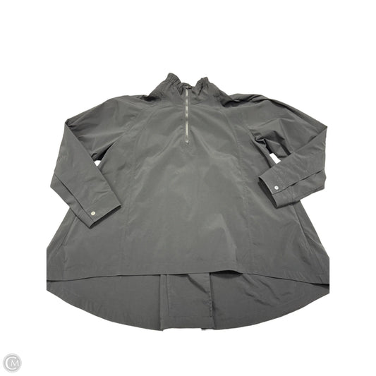 Athletic Jacket By Athleta In Black, Size: L