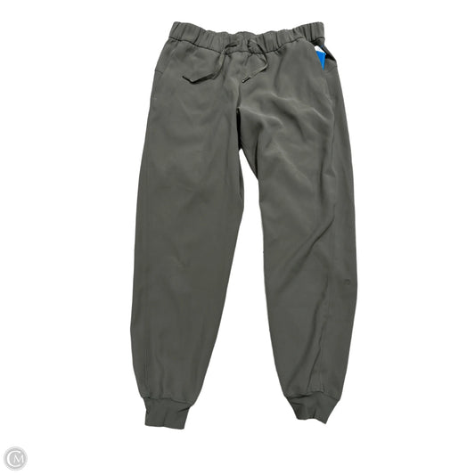 Athletic Pants By Lululemon In Grey, Size: 10