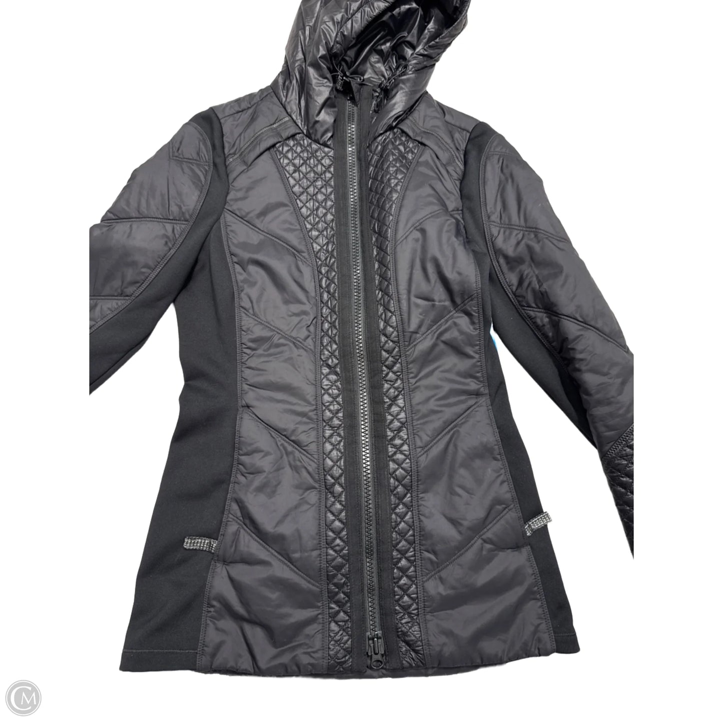 Athletic Jacket By Athleta In Black, Size: Xxs