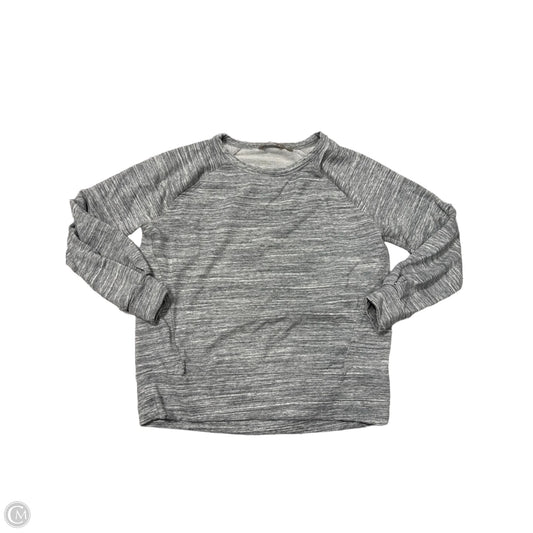 Athletic Sweatshirt Crewneck By Athleta In Grey, Size: S