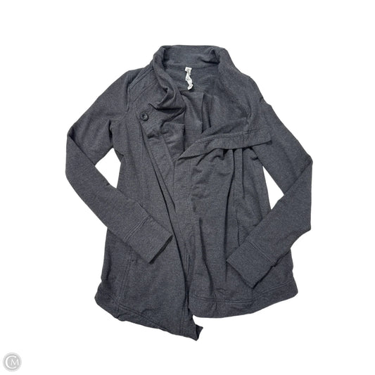 Cardigan By Lululemon In Grey, Size: 4