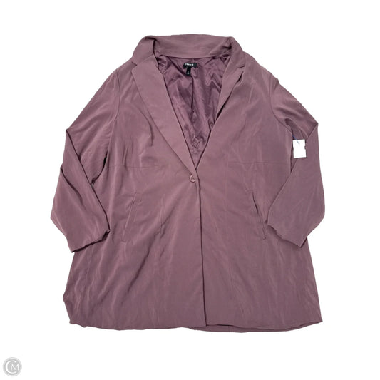 Blazer By Torrid In Purple, Size: 4x