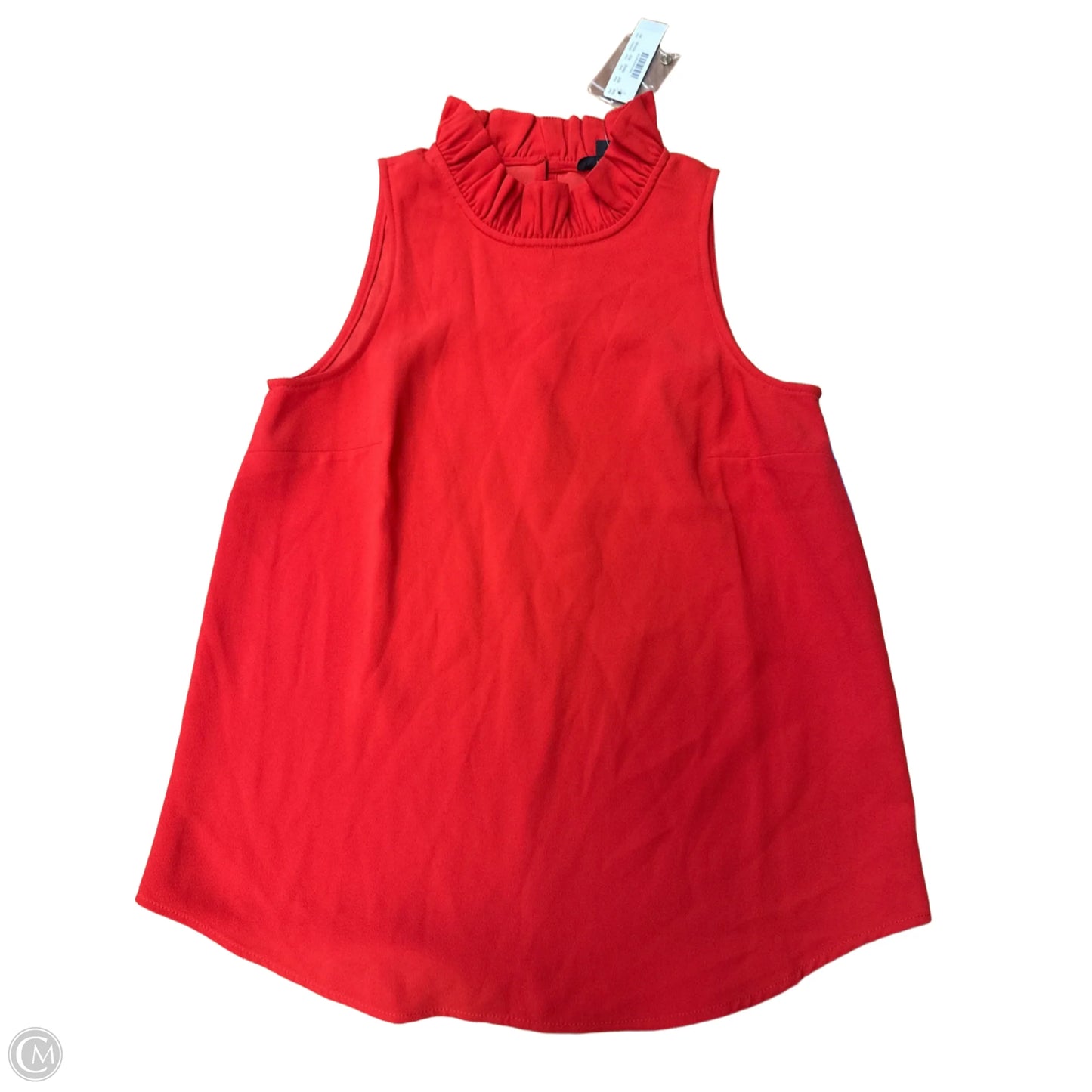 Top Sleeveless By J. Crew In Red, Size: Xs