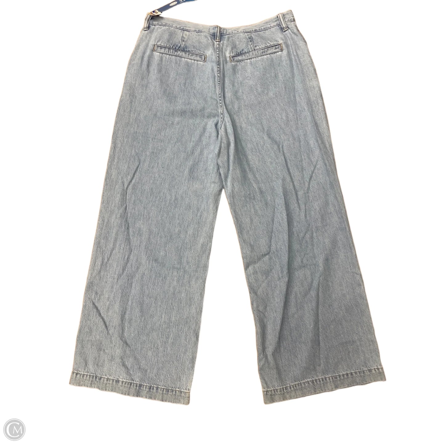 Jeans Wide Leg By Madewell In Blue Denim, Size: 12