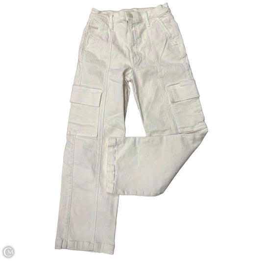 Jeans Flared By Mother Jeans In Cream, Size: 2