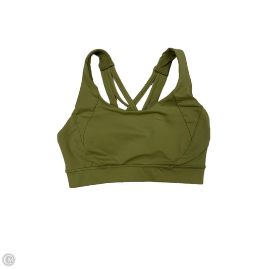 Athletic Bra By Lululemon In Green, Size: 4