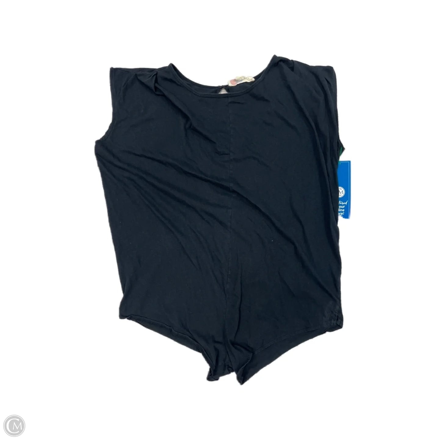Top Short Sleeve By Free People In Black, Size: Xs