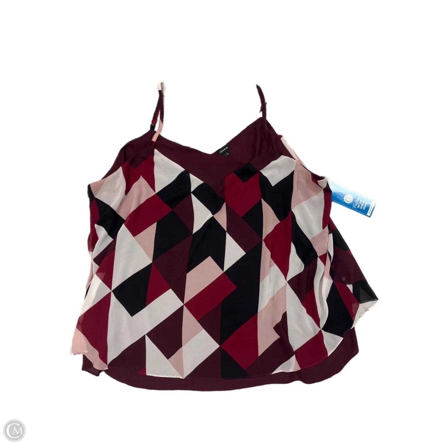 Top Sleeveless By Torrid In Multi-colored, Size: 4x