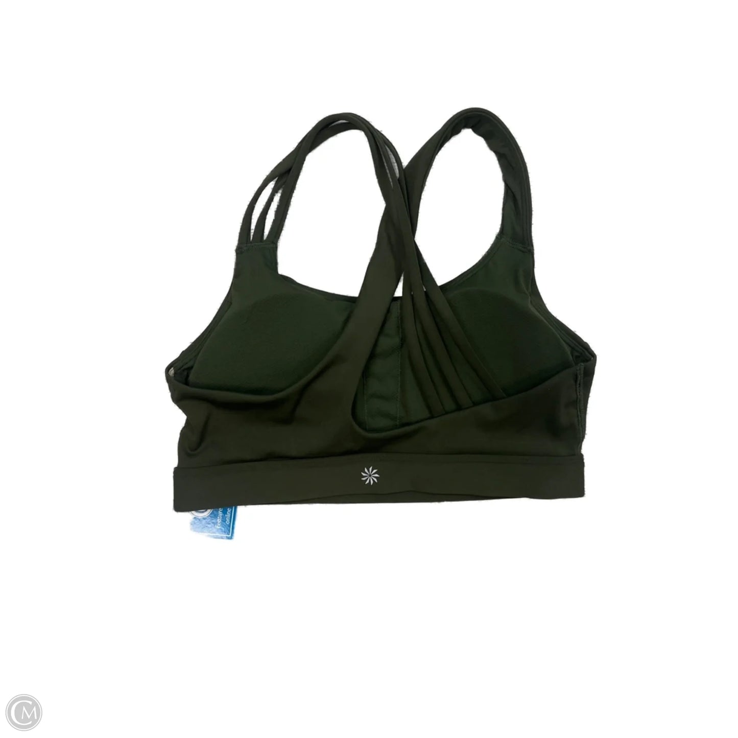 Athletic Bra By Athleta In Green, Size: S
