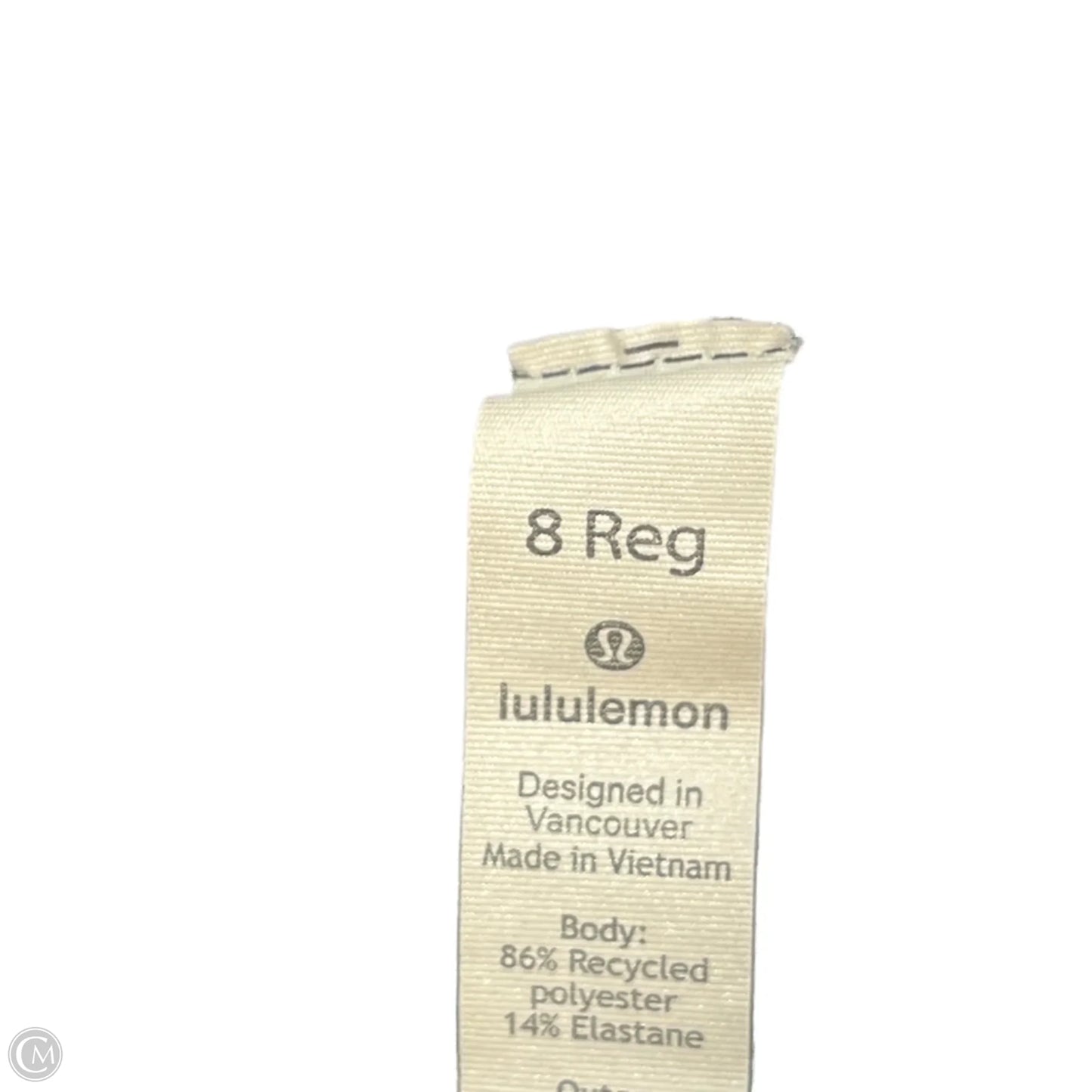 Athletic Shorts By Lululemon In Camouflage Print, Size: 8