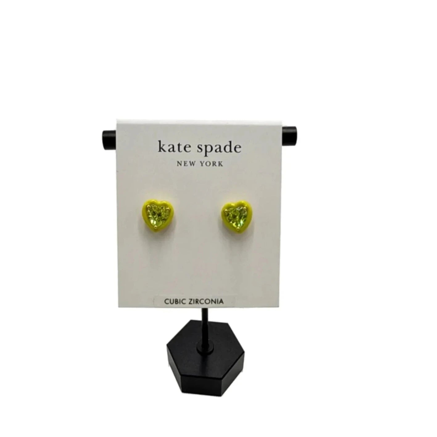 Heart Earrings Designer By Kate Spade