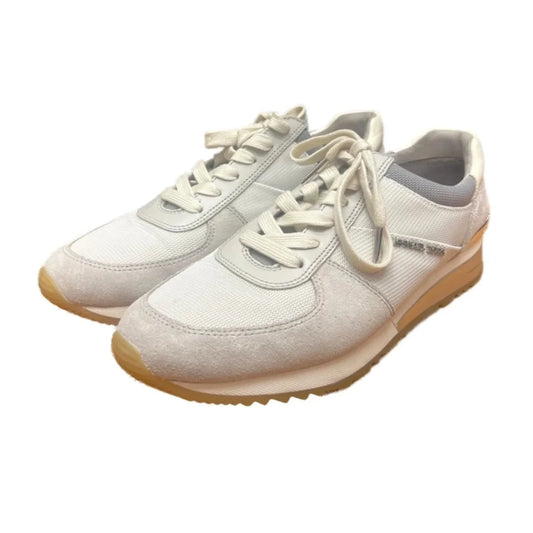 Trainers / Shoes Designer By Michael Kors In Grey, Size: 9