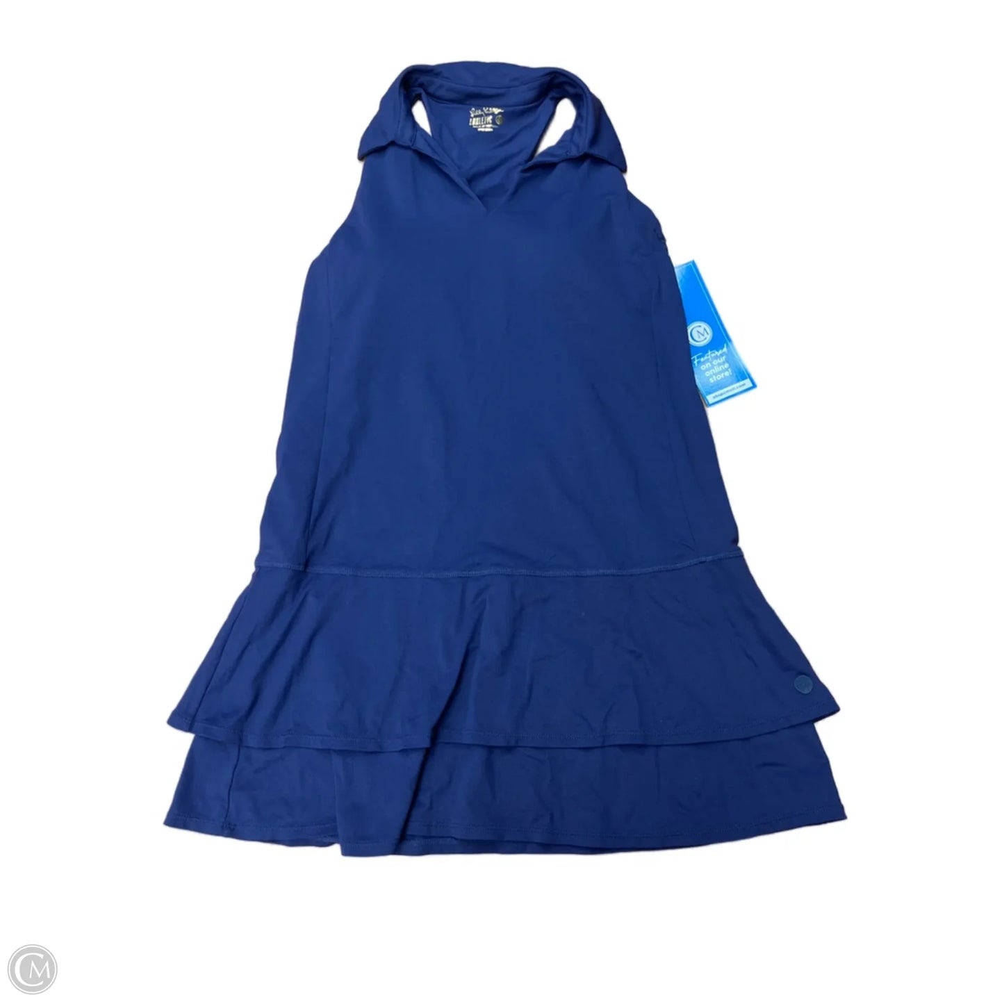 Dress Designer By Lilly Pulitzer In Navy, Size: M