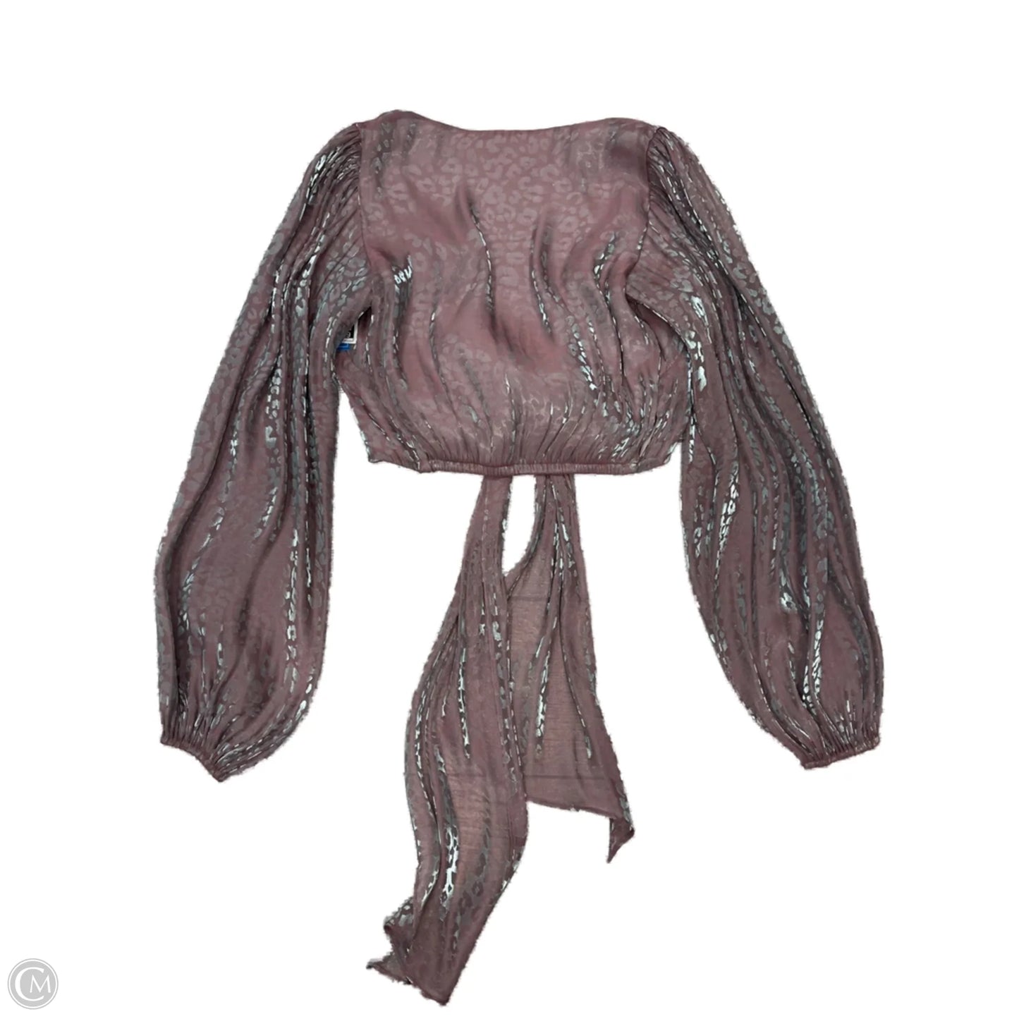 Top Long Sleeve By Show Me Your Mumu In Mauve, Size: Xs