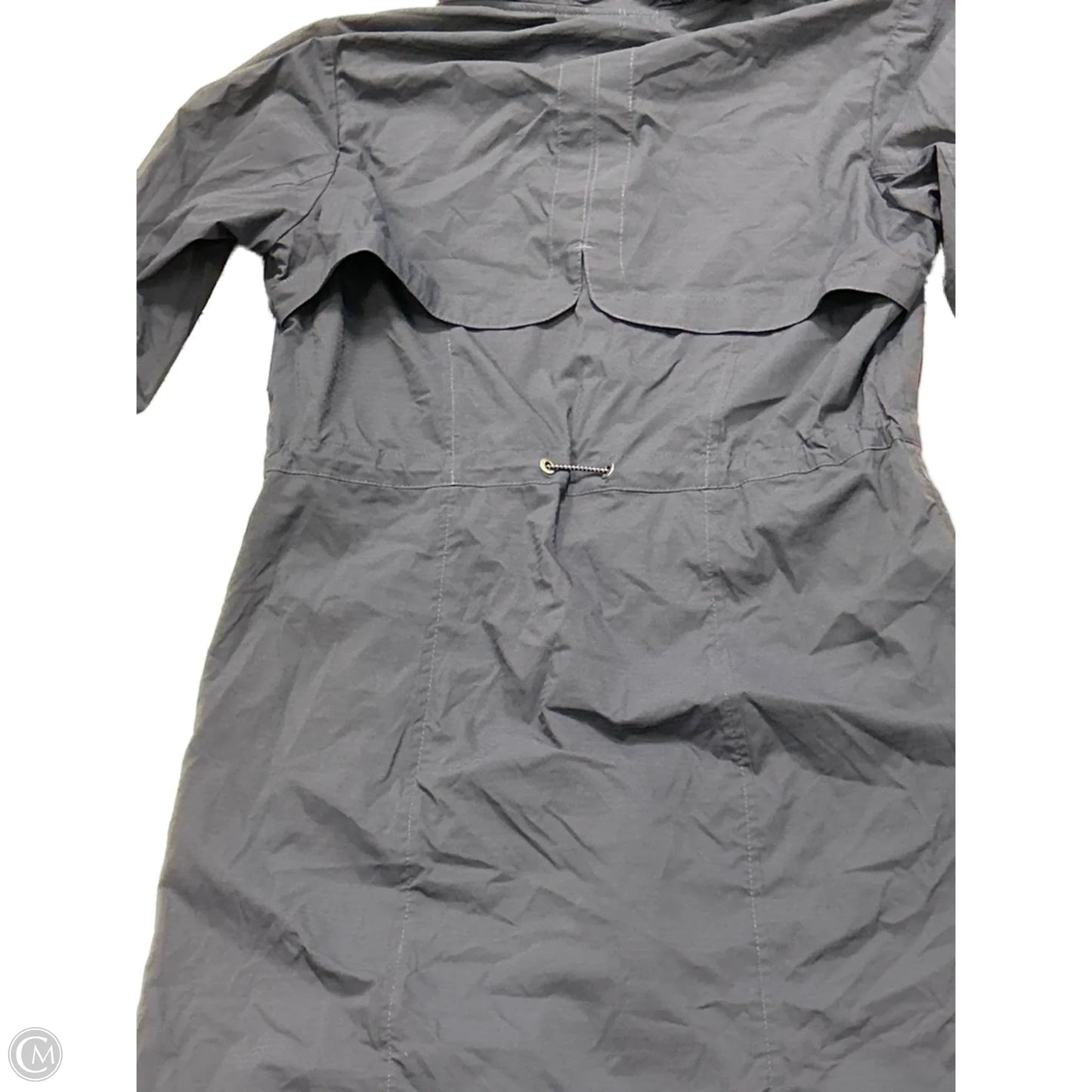 Coat Raincoat By Athleta In Navy, Size: S