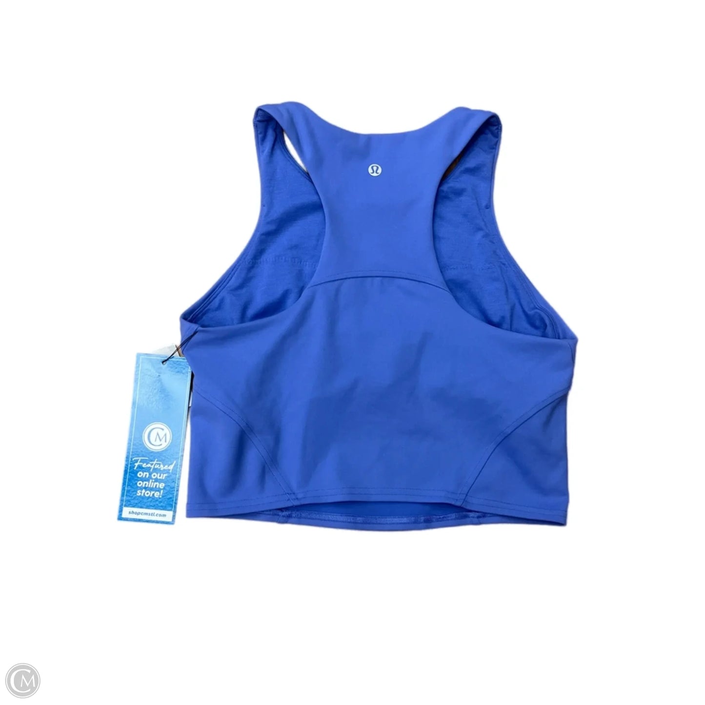 Athletic Tank Top By Lululemon In Blue, Size: 8