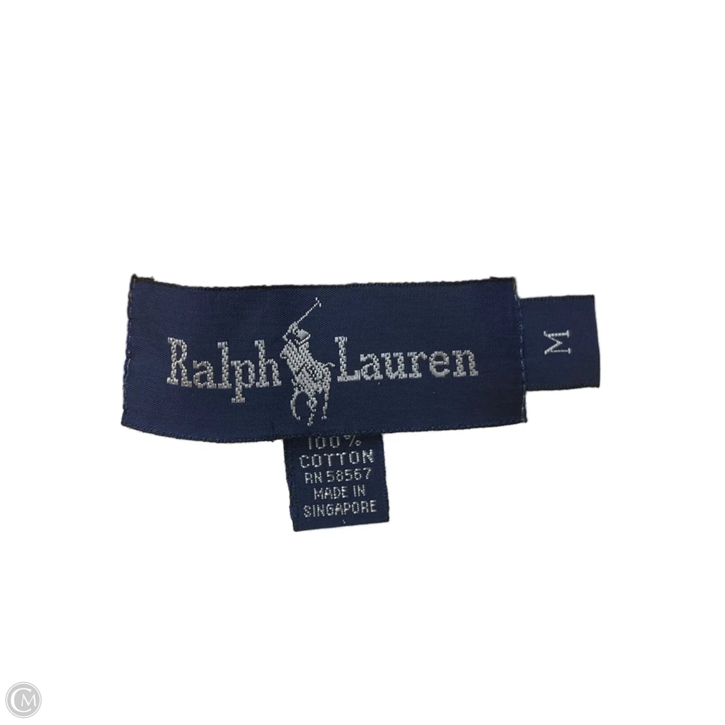 Top Short Sleeve By Polo Ralph Lauren In White, Size: M