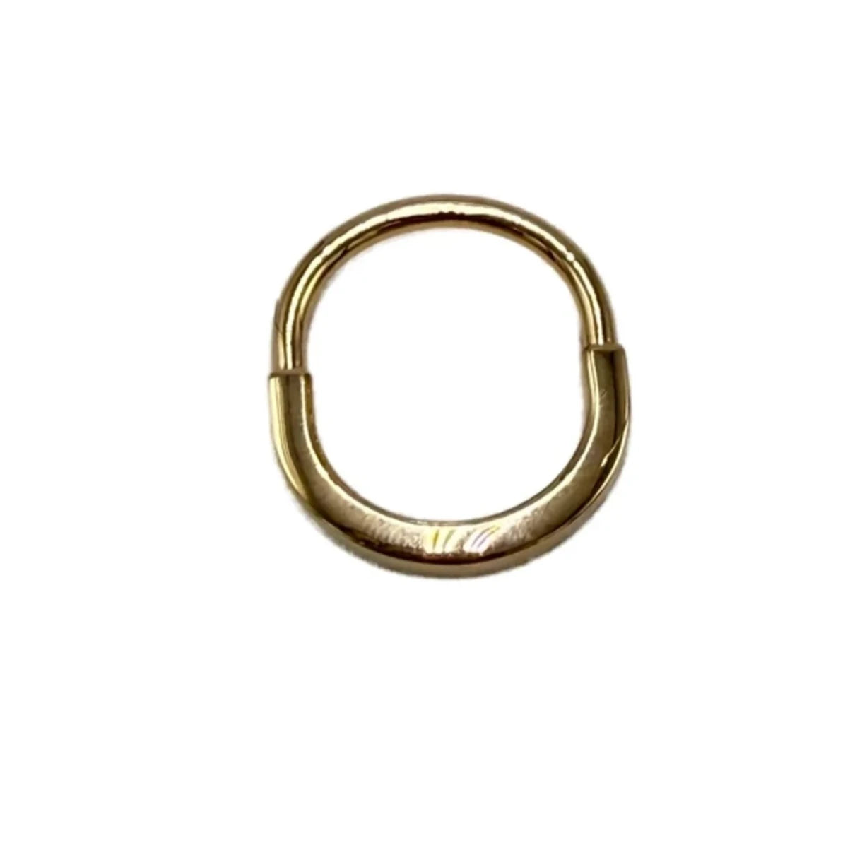 Tiffany & Company 18K Lock Luxury Designer Ring, Size: 6.5