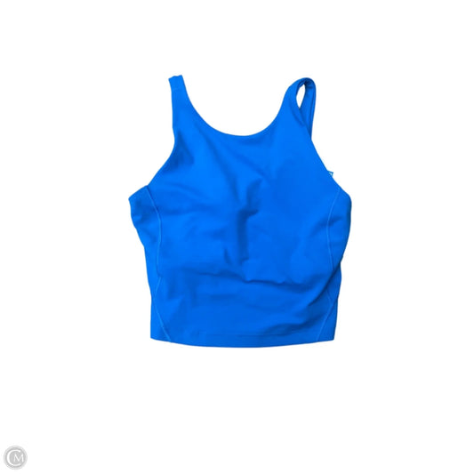 Athletic Tank Top By Lululemon In Blue, Size: 4