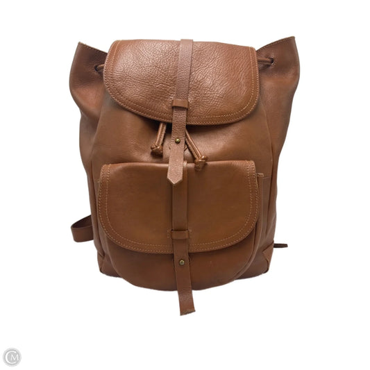 Backpack Leather By Designer Madewell