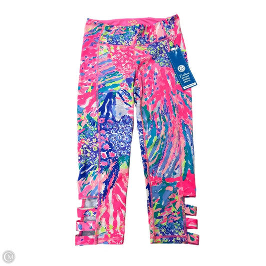 Capris Designer By Lilly Pulitzer In Multi-colored, Size: M