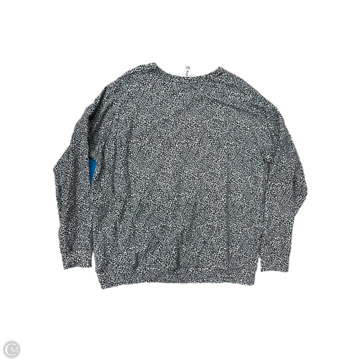 Athletic Sweatshirt Crewneck By Athleta In Animal Print, Size: M