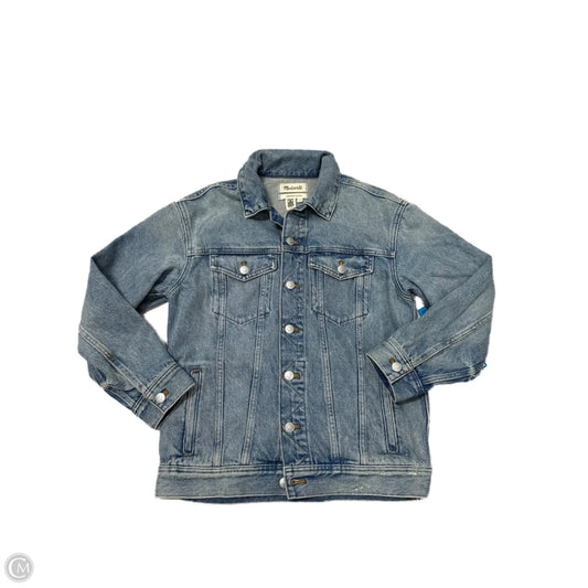 Jacket Denim By Madewell In Blue Denim, Size: Xxs