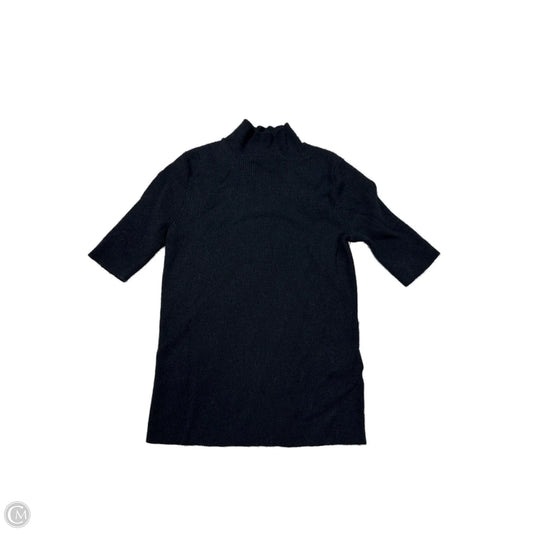 Sweater Short Sleeve By Madewell In Black, Size: S