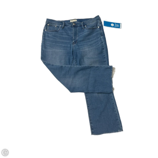 Jeans Boot Cut By Madewell In Blue Denim, Size: 12
