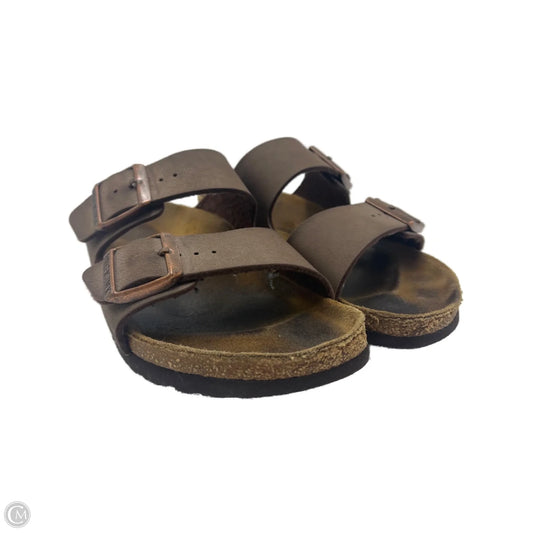 Sandals Designer By Birkenstock In Brown, Size: 7 (38)