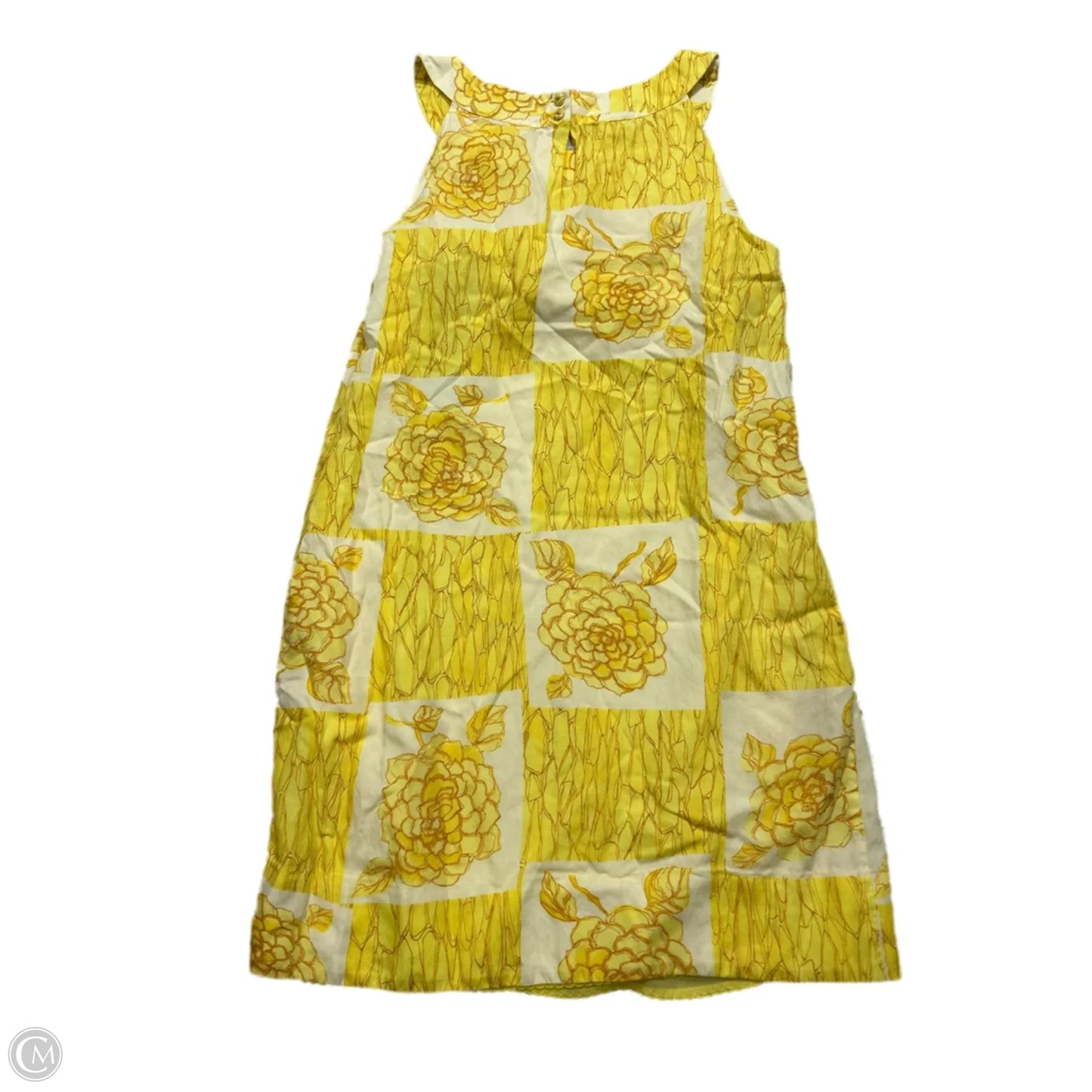 Dress Casual Short By Anthropologie In Yellow, Size: M