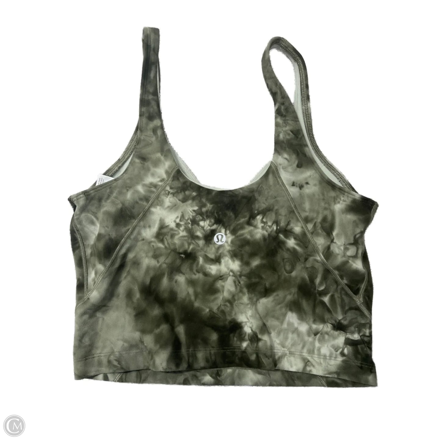 Athletic Tank Top By Lululemon In Green, Size: 6